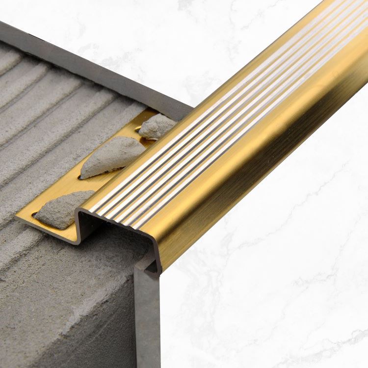 3. stainless steel anti slip stair nosing