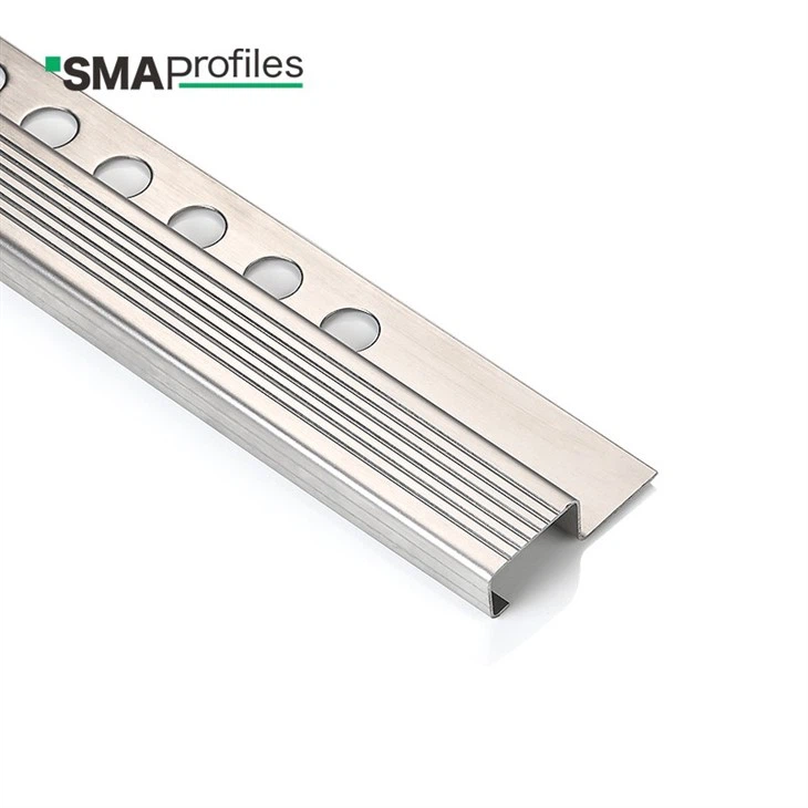 SMA Stainless Steel Stair Nosing Strip For Enhanced Safety And Aesthetics